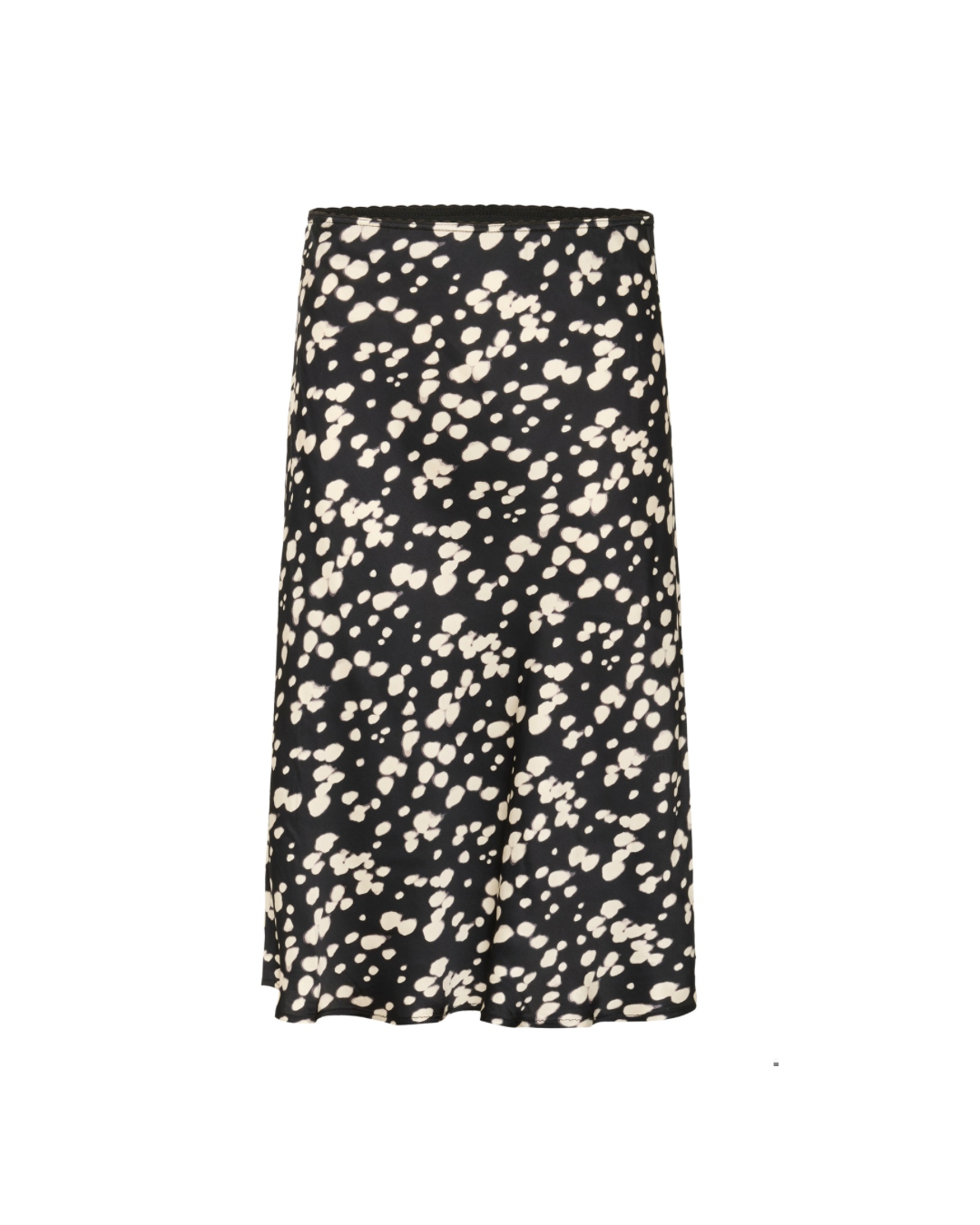 Vava Skirt Str 38 Black Dot Print - 30310143 Part Two