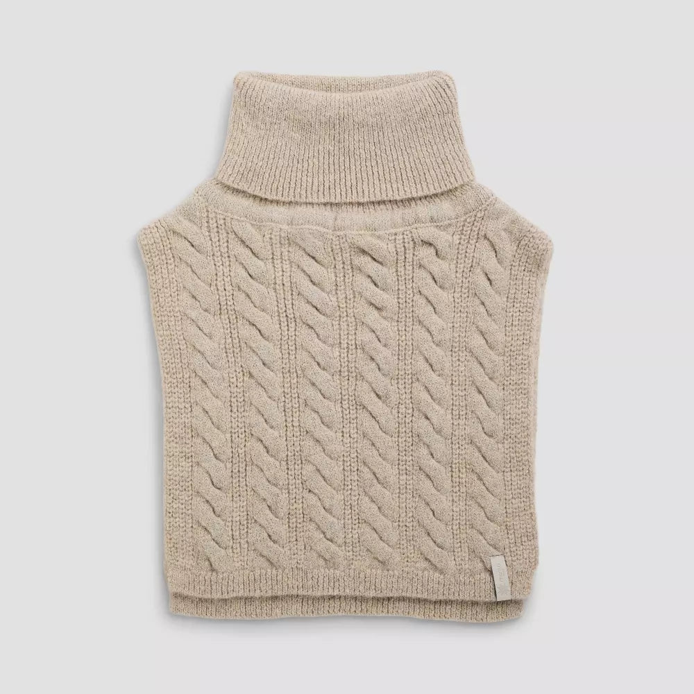 Morild Twist Hals med Refleks -  Sand