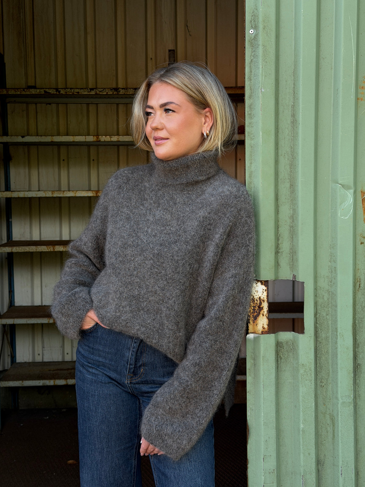 Rêve Andrea Høyhalset Genser