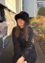 Malisa Margaret Faux Fur Lue - Svart