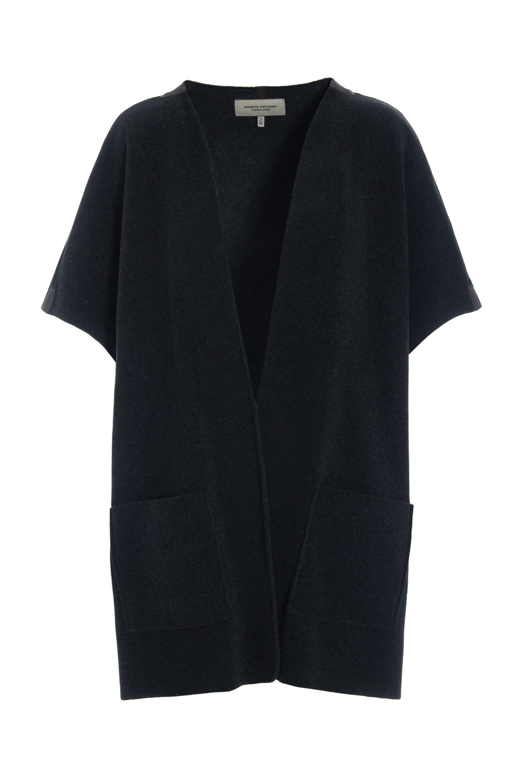 HSCPH Fleece Lang Vest - Gråsort