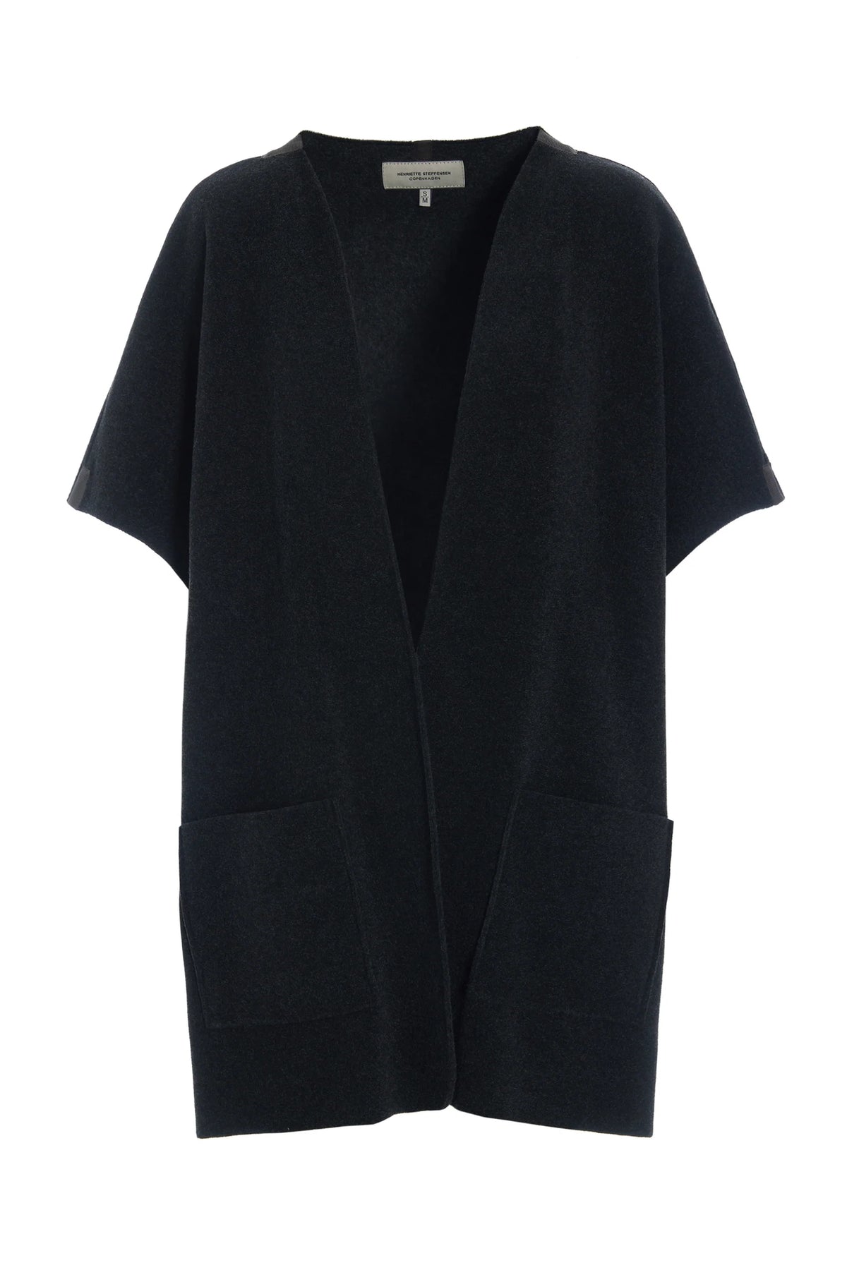 HSCPH Fleece Lang Vest - Gråsort
