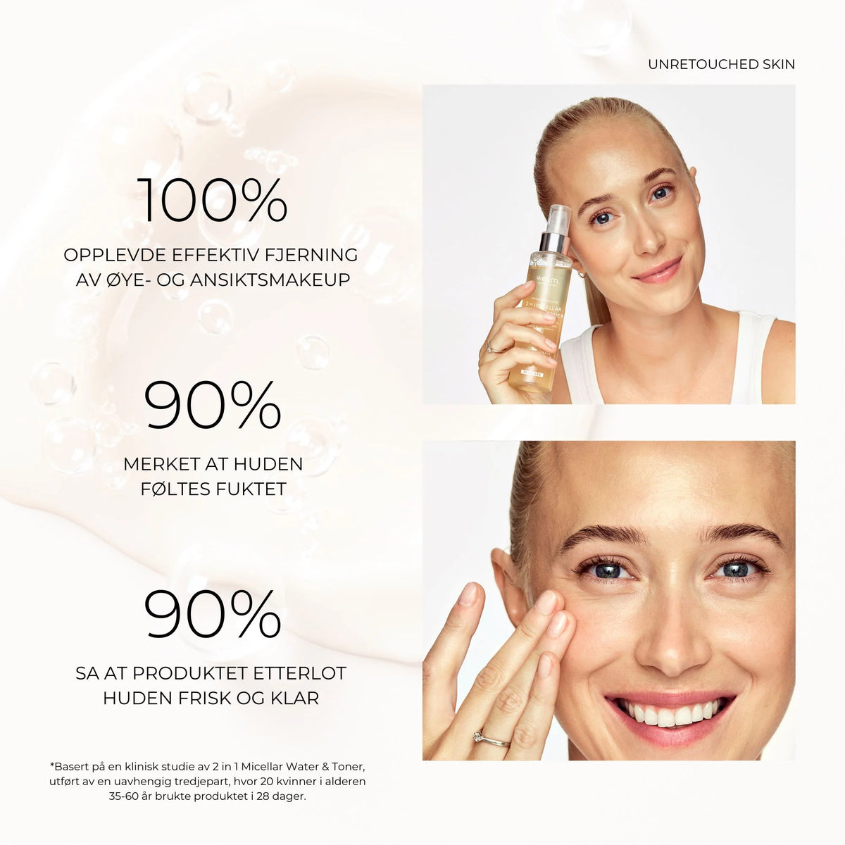 ELM 2 i 1 Micellar Vann 150 ml