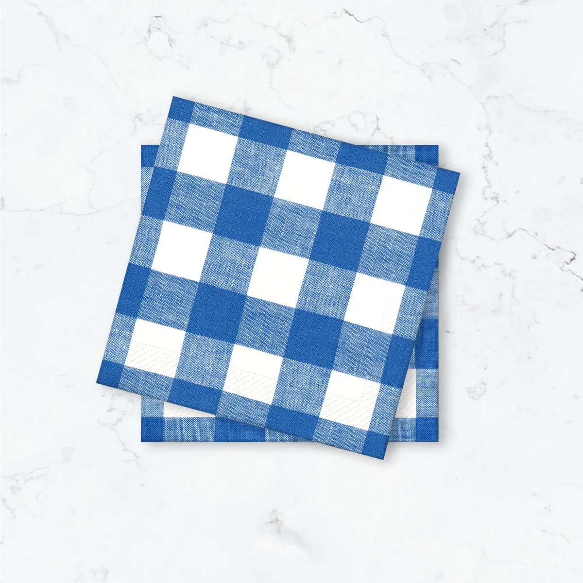 Violander Gingham Serivett Lunsj 50-Pack