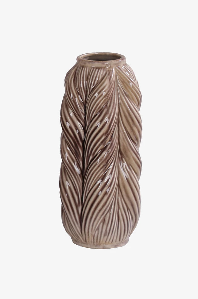 Eight Mood Vase Liten 38,5 - 17,5 cm - Lys Brun