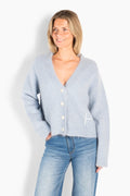 Pernille Kort Cardigan - Skyway