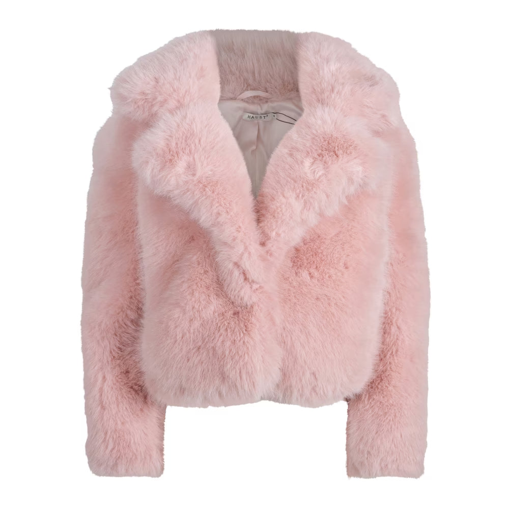 Haust Fake Fur kort jakke