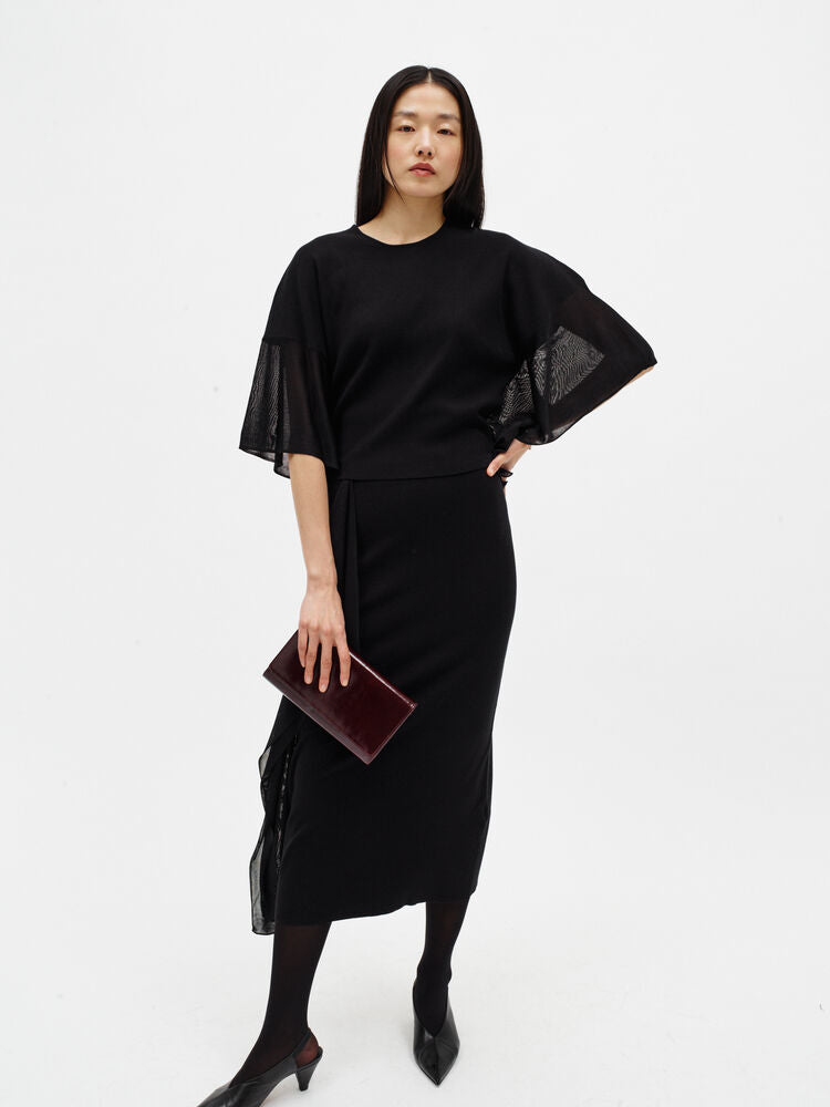 InWear Pierra Strikket Topp - Sort