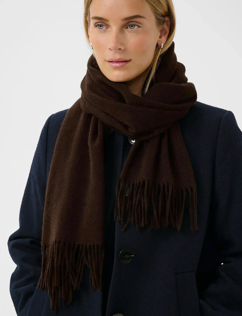 Part Two Kitha Wool Scarf - Beige 