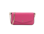 Pourchet Cowhide Skinnclutch - Rosa