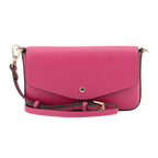 Pourchet Cowhide Skinnclutch - Rosa