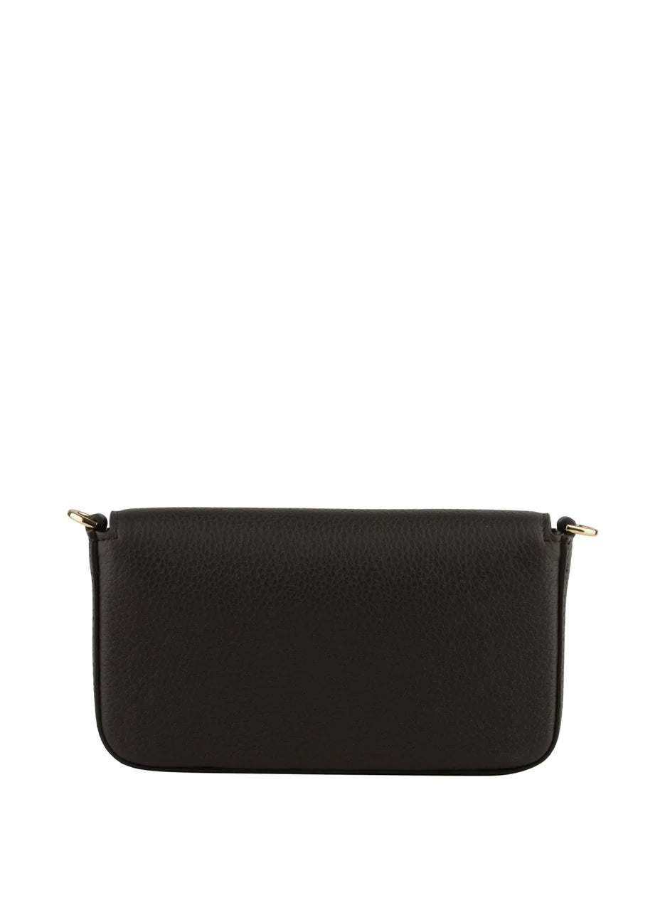 Pourchet Cowhide Skinnclutch - Brun