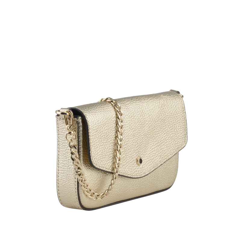 Pourchet Cowhide Skinnclutch - Gull