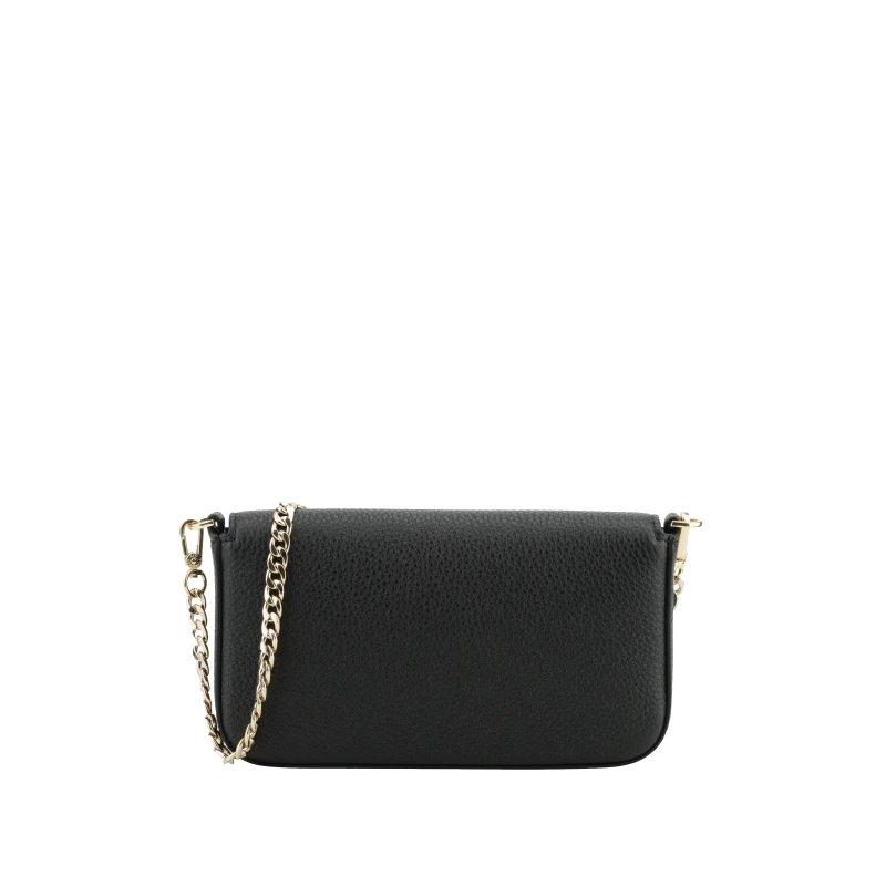 Pourchet Cowhide Skinnclutch - Svart