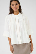 Karen By Simonsen Vilde Bluse - Hvit (42)