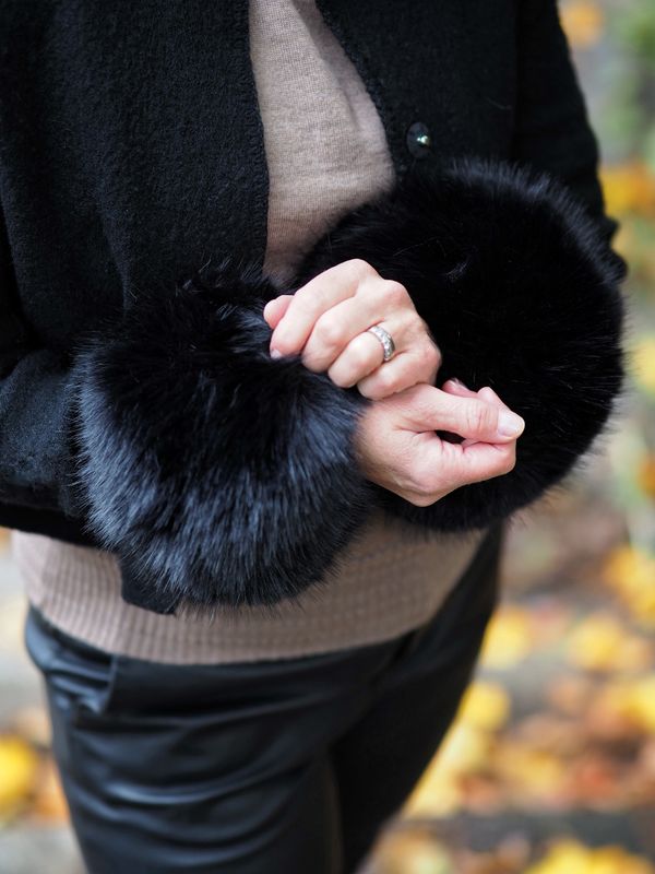 7 Days Mansjetter Fake Fur