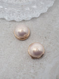 Button ornament Classic Pearl 1 pc