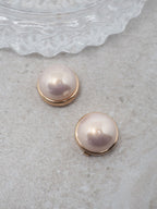 Button ornament Classic Pearl 1 pc