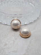 Button ornament Classic Pearl 1 pc
