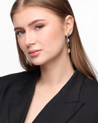 Yellow Drop Øredobber Sølv